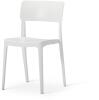 Tabilo Vivo Polypropylene Sidechair - White