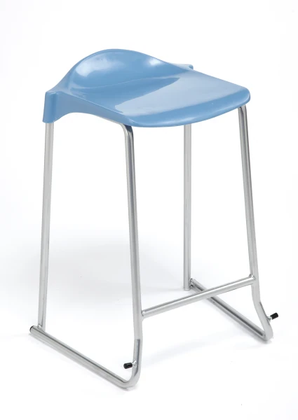 Metalliform WSM Skid Stool Size 1 (Seat Height 395mm)