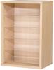 Willowbrook Wall Mountable Pigeonhole with Acrylic Shelves 5 Spaces