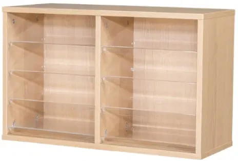 Willowbrook Wall Mountable Pigeonhole with Acrylic Shelves 8 Spaces