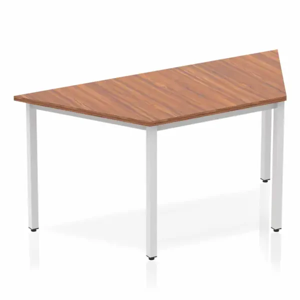 Dynamic Impulse Box Leg Trapezium Table 1600 x 800mm - Walnut