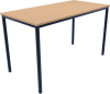 Titan Welded Frame Table 1200 x 600mm - Beech