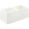Plasbric White Set (50 Bricks - Full-size)