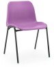 Hille Affinity Stacking Chair - Seat Height 310mm - Purple