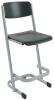 Principal Stactek Stool with Backrest 560mm - Charcoal