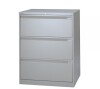 Elite Systemfile 3 Drawer Steel Side Filer 1000 x 470mm - Silver RAL 9006 Metalwork as Standard