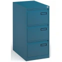 Bisley Public Sector Contract 3 Drawer Steel Filing Cabinet - Colour