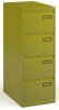 Bisley Public Sector Contract 4 Drawer Steel Filing Cabinet1321mm - Colour - Green