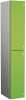 Probe Zenbox Two Compartment Locker - 1800 x 300 x 400mm - Lime