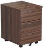 TC Mobile Pedestal 3 Drawers - Dark Walnut (8-10 Week lead time)