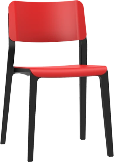 Origin MOJO Standard Classroom Chair - Coral Red