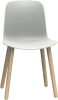 Origin FLUX 4 Leg Wood Classroom Chair - Light Grey