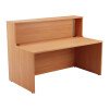 TC Reception Unit - 1400 x 800 x 1170mm - Beech