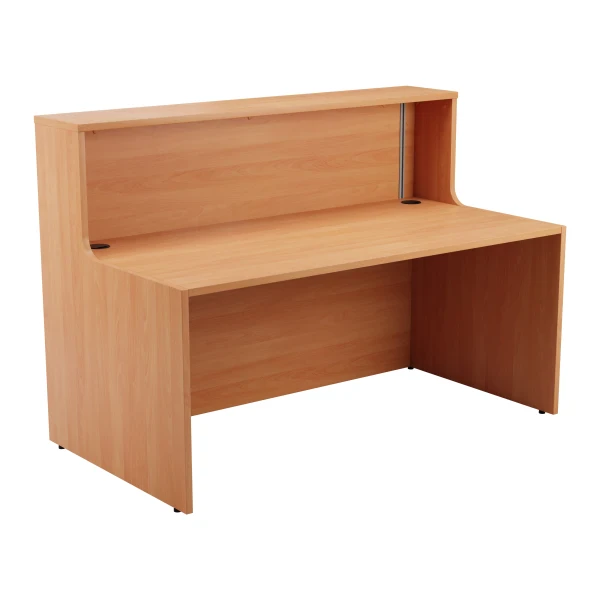 TC Reception Unit - 1400 x 800 x 1170mm - Beech