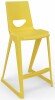 Spaceforme EN One Skidbase High Chair - 610mm - Banana Yellow