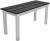 Gopak Enviro Eco Jet Black Outdoor Bench - 900mm x 330mm