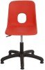 Hille E-Series Adjustable Swivel Chair - Seat Height 360-480mm Senior