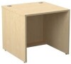 TC Reception Modular Straight Base Unit - 800 x 800mm - Maple (8-10 Week lead time)