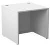 TC Reception Modular Straight Base Unit - 800 x 800mm - White