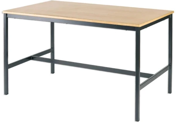 Metalliform Fully Welded H Frame Craft Table - MDF Edge - 1500 x 750mm