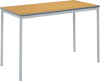 Metalliform Fully Welded Rectangular Table - MDF Edge - 1100 x 550mm