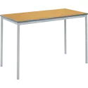 Metalliform Fully Welded Rectangular Table - MDF Edge - 1100 x 550mm