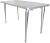 Gopak Ali Topped Folding Table - (W) 1220 x (D) 610mm