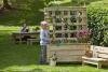 Millhouse Mobile Planter with Trellis