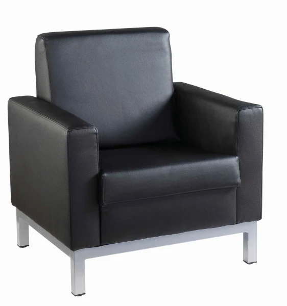 Dams Helsinki - One Seater Sofa Chair - Black