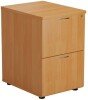 TC 2 Drawer Filing Cabinet - Beech