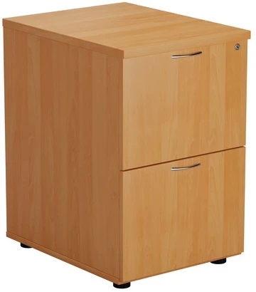 TC 2 Drawer Filing Cabinet - Beech