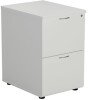 TC 2 Drawer Filing Cabinet - White