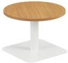 TC One Contract Low Table 600mm Diameter - Nova Oak