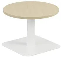 TC One Contract Low Table 600mm Diameter - Maple (8-10 Week lead time)