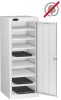 Probe LapBox Low 8 Compartment Locker - 1000 x 380 x 460mm - White (RAL 9016)