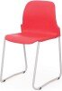Advanced Masterstack Size 6 Skid Chair - Red