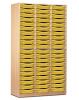 Monarch 60 Shallow Tray Storage Cupboard - Yellow