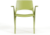 KI Myke 4 Leg Side Chair - Grass Green