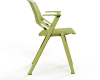 KI Myke 4 Leg Side Chair - Grass Green