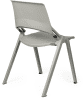 KI Myke 4 Leg Side Chair - Warm Grey