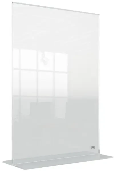 Nobo Premium Plus Clear Acrylic Freestanding Poster Frame A3