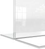 Nobo Premium Plus Clear Acrylic Freestanding Poster Frame A4