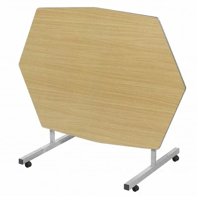 Metalliform Tilt Top Octagonal Dining Table - MDF Edge - 1380 x 1000mm