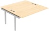 Elite Matrix Double Bench with Shared Inset Leg 1200 x 1400mm