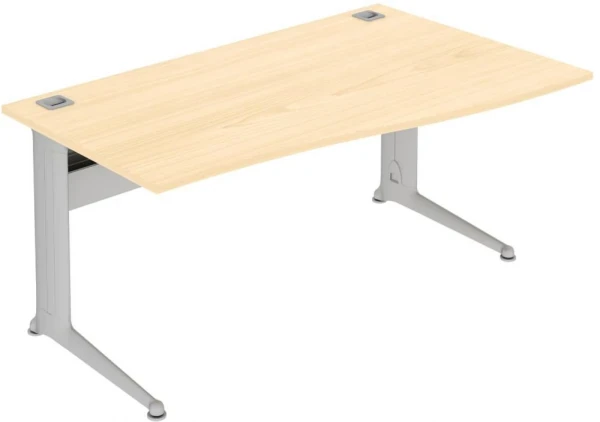 Elite Kassini Single Wave Desk 1200 x 800-600mm