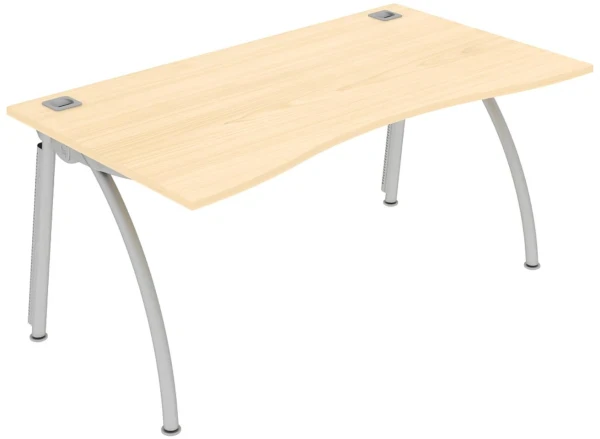 Elite Callisto Double Wave Desk 1800 x 1000mm