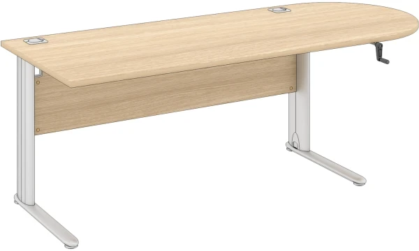 Elite Optima Plus D Ended Height Adjustable Electronic Desk - 2000 x 800mm