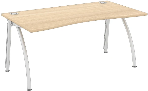 Elite Callisto Double Wave Desk 1600 x 900mm