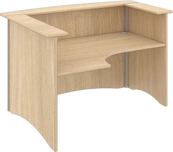 Elite Windsor -Bow Fronted Reception Desk