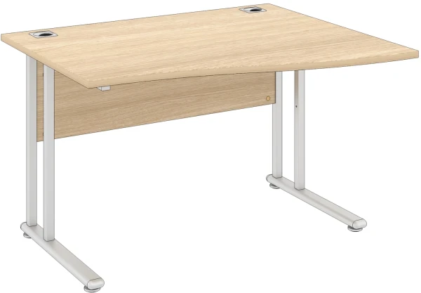 Elite Flexi Single Wave Desk 1200 x 800-600mm